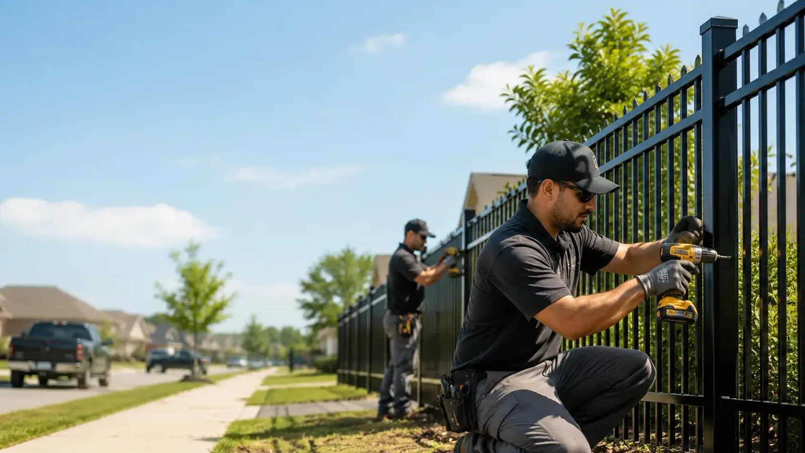 Metal Fence Installation in Taylor, MI